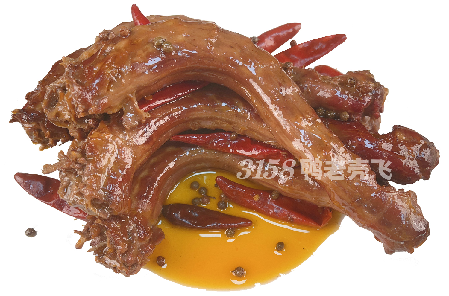 一根鸭脖的“麻辣修行”：从骨架吊汤到老卤慢熬，3158鸭老壳飞凭什么让人啃完还想嘬？