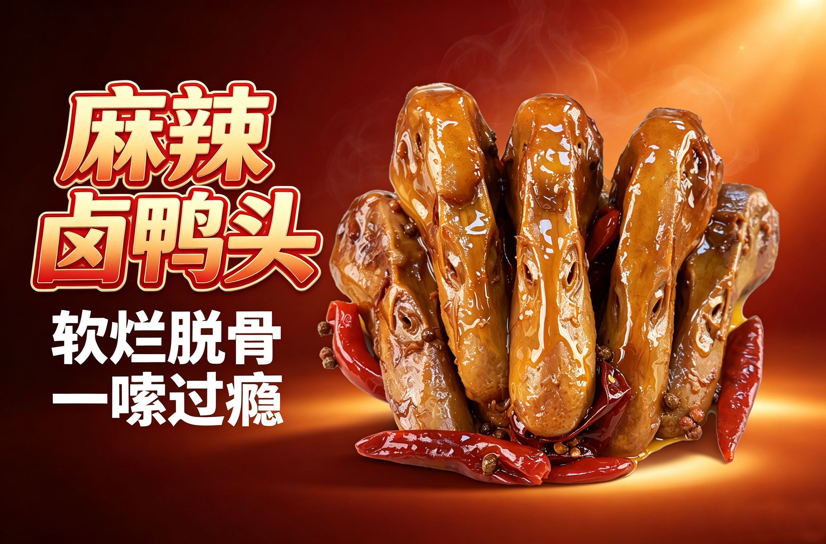 爆麻爆辣的鸭脑壳，凭什么让重庆人啃上瘾？解密3158鸭老壳飞的“上头哲学”