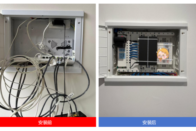 窗口科技弱电箱配件能做什么：一套支架让多媒体箱告别"乱挤热"